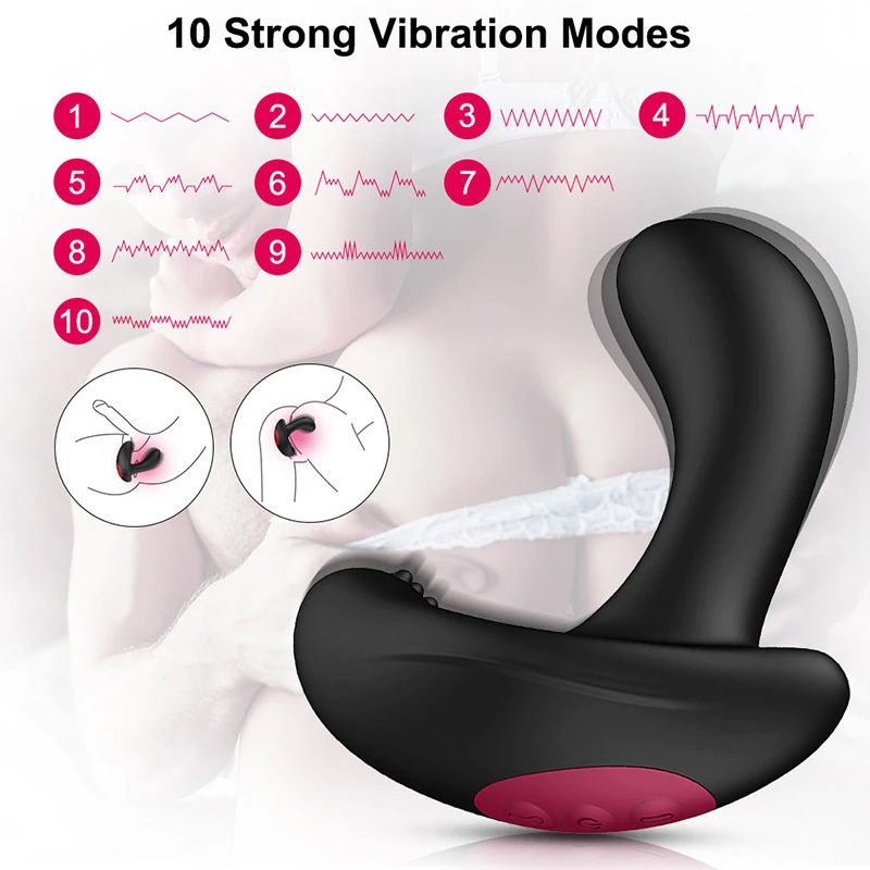 Prostatos Massager Cemote Kontroliuojama Infliacija Analinis Kaištis, Skirtas Vyrų Ir Moterų Masturbacija Vibracijos Pusiausvyros Stimuliacija SM