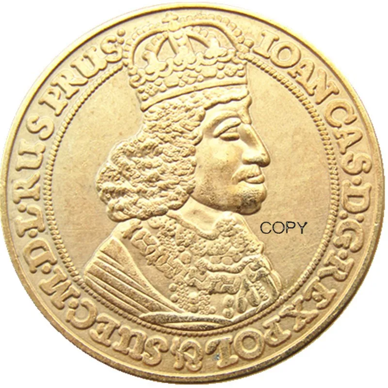 Lenkija 24-k Auksu 1649-1668 Kopijuoti Monetų 32mm