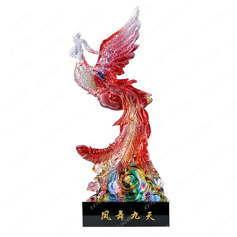 Stiklo Amatų Phoenix Kambarį Dekoracijos, Dekoracija Namuose Kinų Stiliaus