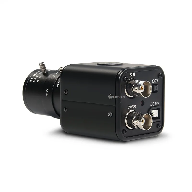 Pramonės VAIZDO, HD-SDI 2.0 MP 1080P Priartinimo Objektyvas 2.8-12mm Saugumo Box Mini Transliacijos SDI Kameros