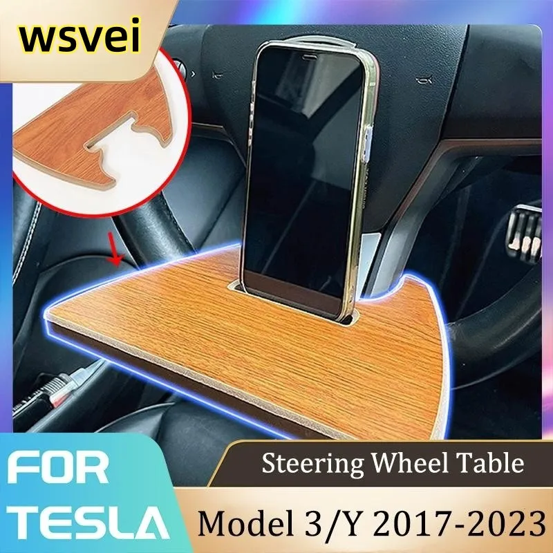 Vairas Dėklas Stalo 2017-2023 Priedai, Nešiojamų Dėklas Medinės Lentelės Tesla Model 3 Y 2023 Už Tesla Model 3 Y