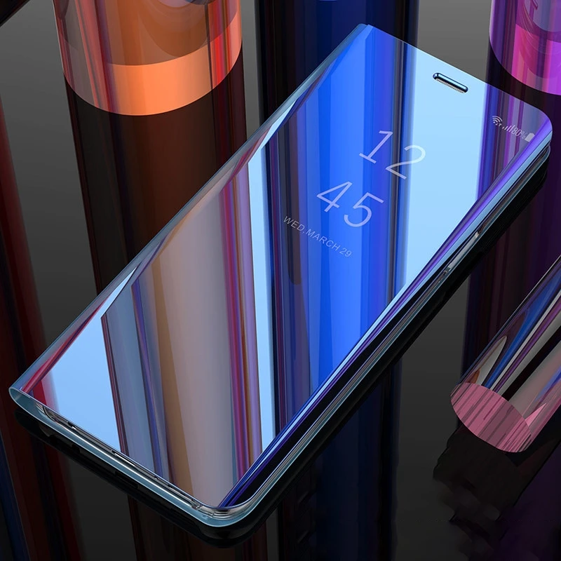 Smart Veidrodis, Flip Case For Samsung Galaxy Note 9 8 10 20 S20 S21 FE S8 S9 S10 Plius S10e S7 Krašto M21 M12 M31 Ultra Padengti Coque