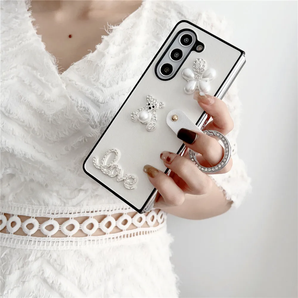 Electroplated Diamond Triušis Telefono dėklas, skirtas Samsung 