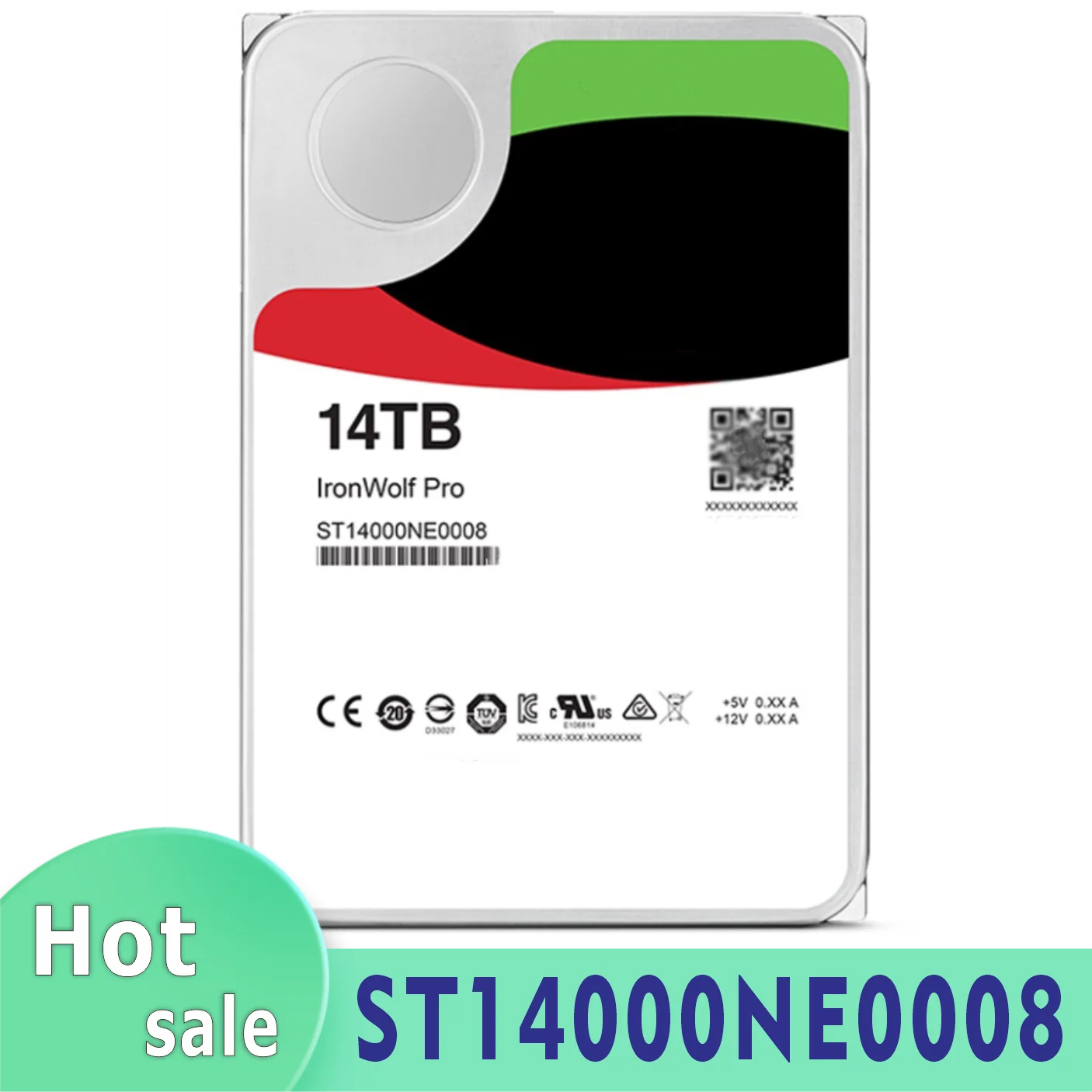 Pro ST14000NE0008 14TB 7200RPM 3.5 SATA NAS Hard Drive Garantija 100% Bandymai