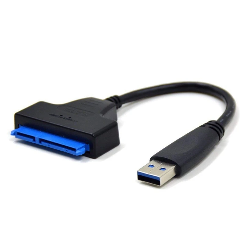 USB 3.0 Prie SATA Adapterio Kabelis 2,5 Colių SSD/HDD Diskai - SATA Į USB 3.0 Išorinis Keitiklis Ir Kabelis,USB 3.0 - SATA III Pokalbiai