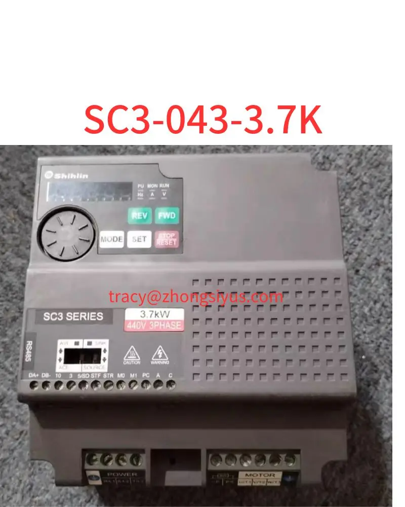 Naudoti SC3 serijos inverterių, 3KW 380V, SC3-043-3.7 K, funkcija paketas
