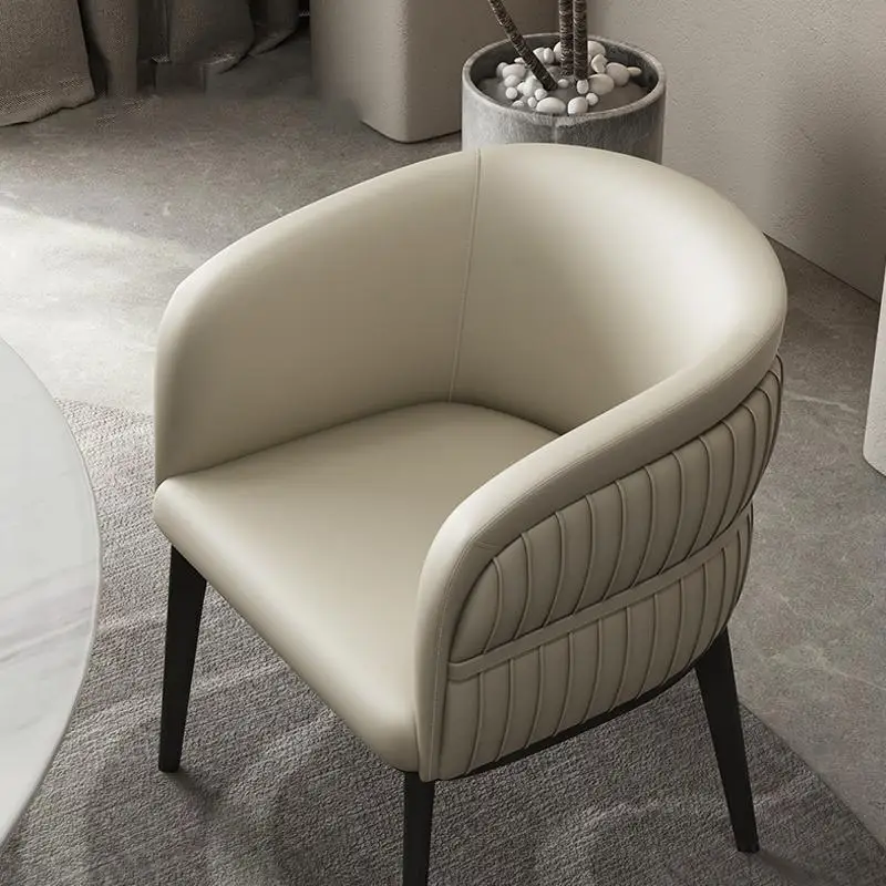 Medienos Atskirų Rankos Valgomojo Kėdė, Dizaino Odininkas Kambarį Šiaurės Kėdės Odos Šiuolaikinės Meuble Salonas italijos Baldų YX50DC