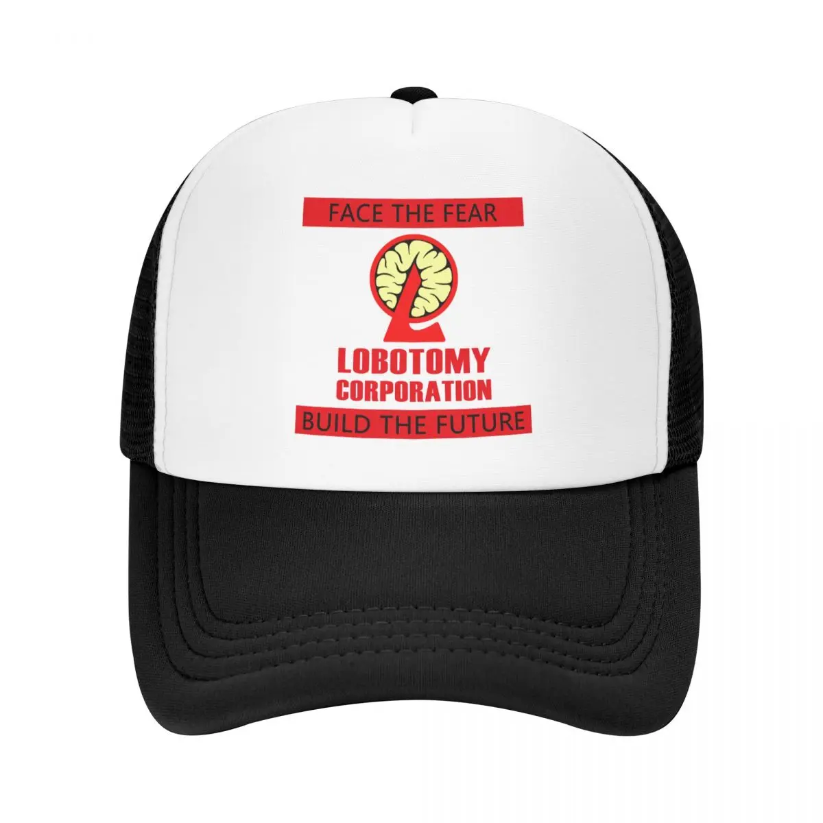Lobotomy Corporation Originalus Reguliuojamas Tinklelio Sunkvežimio vairuotojas Hat Vyrams ir Moterims