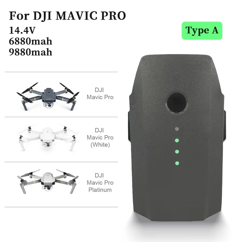 100% marke für neue DJI Mavic Pro Batterie Max 27 min Flüge Zeit 9880mAh Für Mavic Pro Drone Intelligente Flug batterien