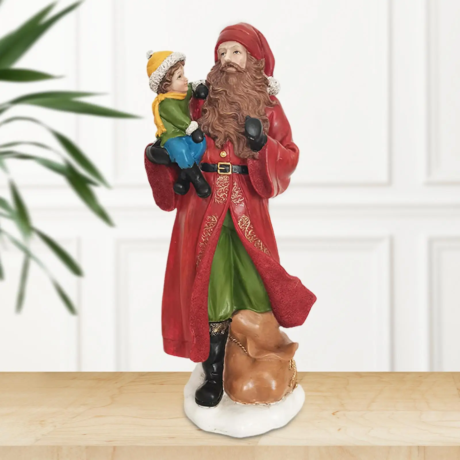 Saint Joseph, Vežančių kūdikėlio Jėzaus Katalikų Statulėlės Statulos Handpainted Šventa Dekoro Housewarming Stalo Šventė Ornamentu