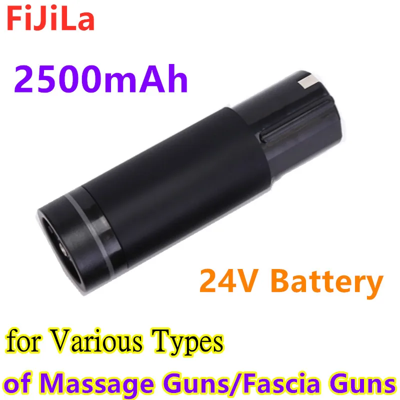 100% naujas originalus 24v 2500mah masažas gun/fasciją artilerijos bateriją, įvairių rūšių masažas ginklai/fasciją ginklai