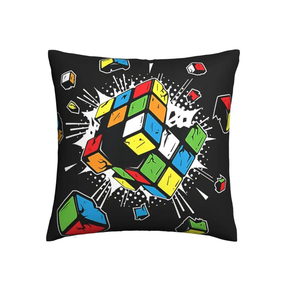 Sprogstamasis Rubix Rubics Kubo Mesti Pagalvės Užvalkalą Hip-Hop Pagalvėlių Namų Sofos, Kėdės, Dekoratyviniai Apkabinti Užvalkalas