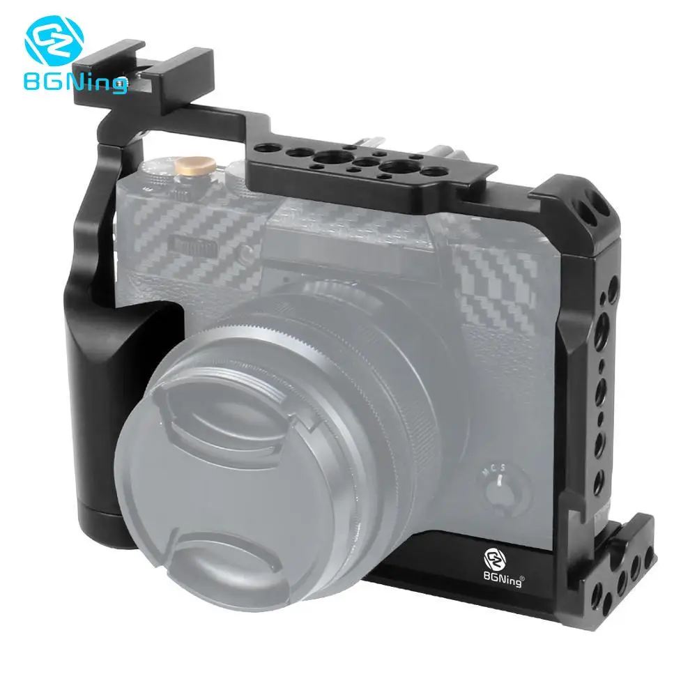 Aliuminio Fotoaparatas Narve Fujifilm XT20 Apsaugos Atveju Vaizdo Kino Filmą Įrenginys Stabilizatorius Rėmas FUJI XT30 su Rankena Viršuje su šlapia Danga