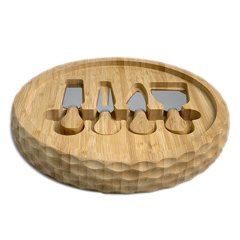 Custom Design Modelis Bambuko sūrio pjaustymo lenta