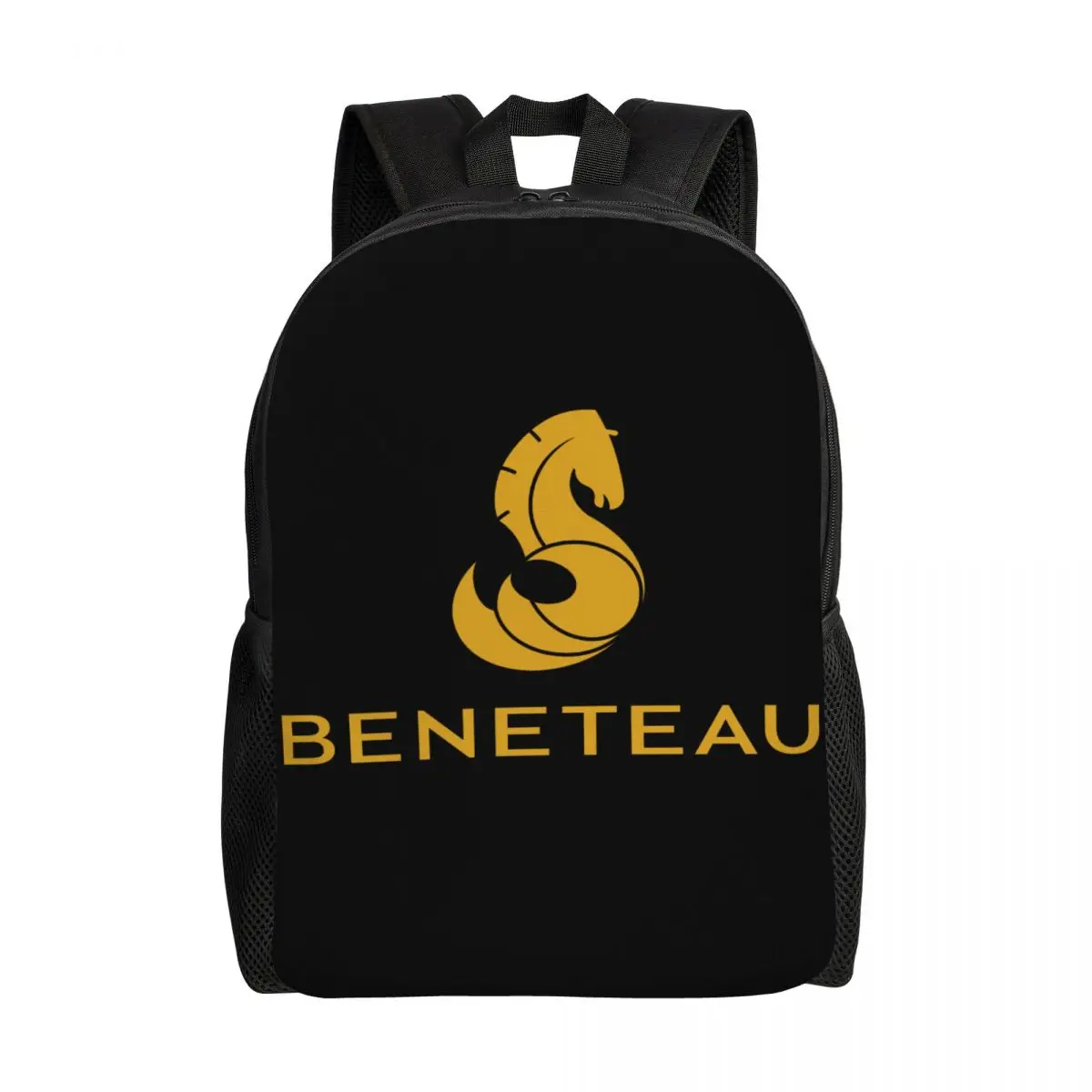 Beneteau burlaivio Logotipą, Kuprinės Vyrams, Moterims, Atsparus Vandeniui, Kolegijos, Mokyklos Maišą Spausdinimo Bookbags