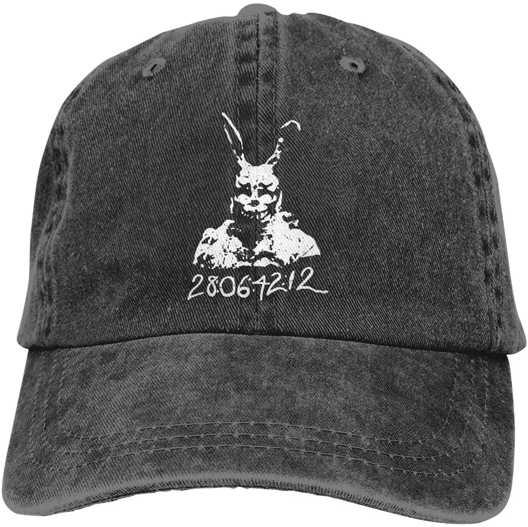 Unisex Donnie Darko 28-06-42-12 Frank Bunny Triušiai Juokinga Reguliuojamas Suaugusiųjų Džinsinio Kaubojaus Skrybėlę Casquette