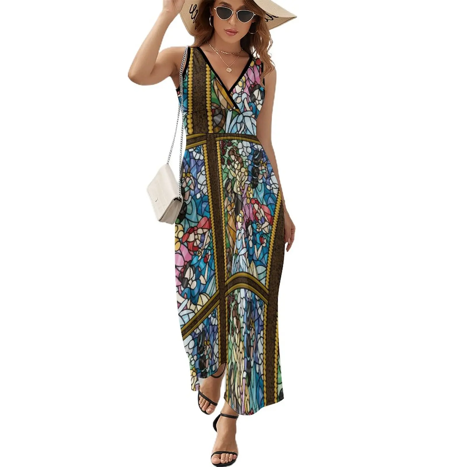 vitražas Berankovis Suknelė Moterų sijonas vasaros moterų suknelė 2023 suknelės specialių renginių