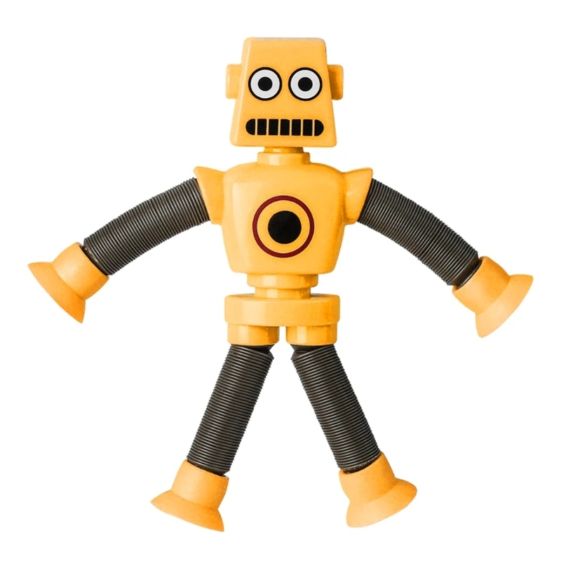 Išskleidimo LED Robotas PopTube Transformuoti Žaislas PRIDĖTI Jutimo Žaisti Teleskopinis Vamzdis 066B