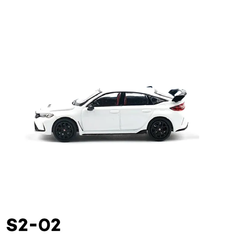 Xcartoys 1:64 Civic Type-R, S2-02 Balta Diecast Modeliu Automobilius Žaislai