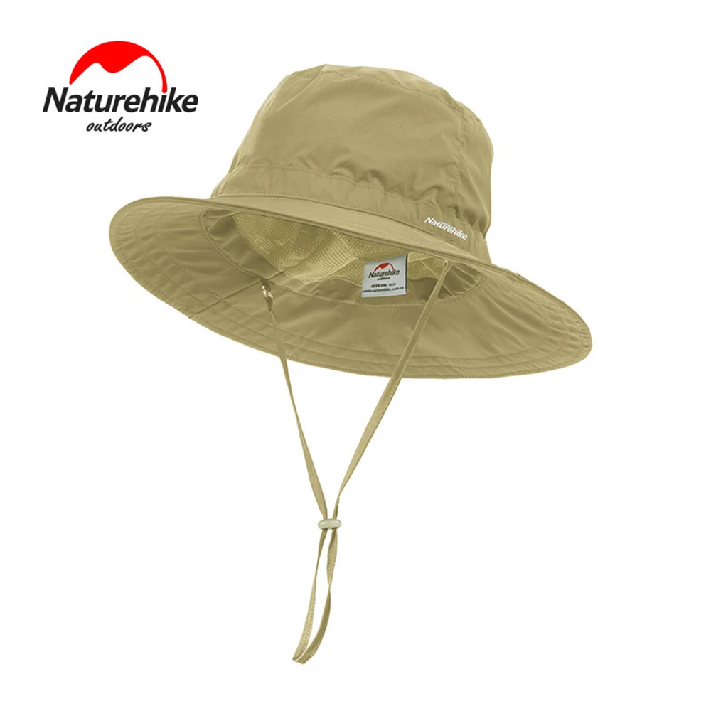 Naturehike Lankstymo Žvejybos Dangtelis Su Virve Greitai-Džiovinimo Kempingas Skrybėlę Lauko Kibiro Kepurę Vėjo Kelionėse Hat 