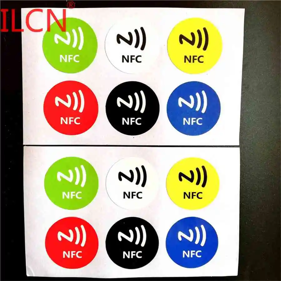 13.56 MHz NFC Universalus Žymeklis Lipdukas Ntag213 NTAG203 Lipnios Etiketės NXP Parama 