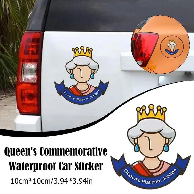 Karalienė Elžbieta Automobilio Lango Lipdukas Karalienė Elžbieta Automobilių Lipdukas - Karalienė Anglijos Automobilių Lipdukai Vandeniui Asmens.ized Automobilių Decal