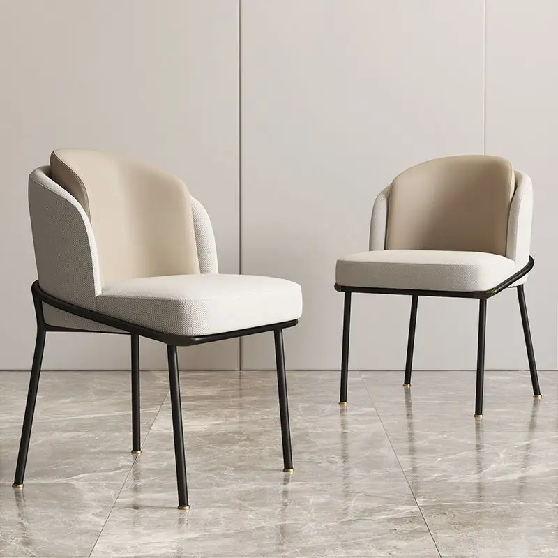Šiuolaikinės Europos Valgomojo Kėdės Balta Dizaineris Prabangių Senovinių Valgomojo Kėdės Europos Lauko Sillas Comedor Namų Baldai