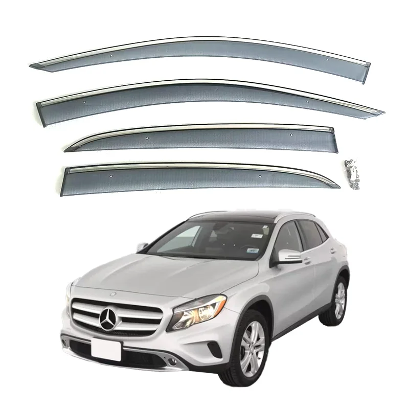 Už 2013-2019 Mercedes-Benz GLA-Klasė Įpurškimo Langą Vsior Lietaus Shield Sun Guard