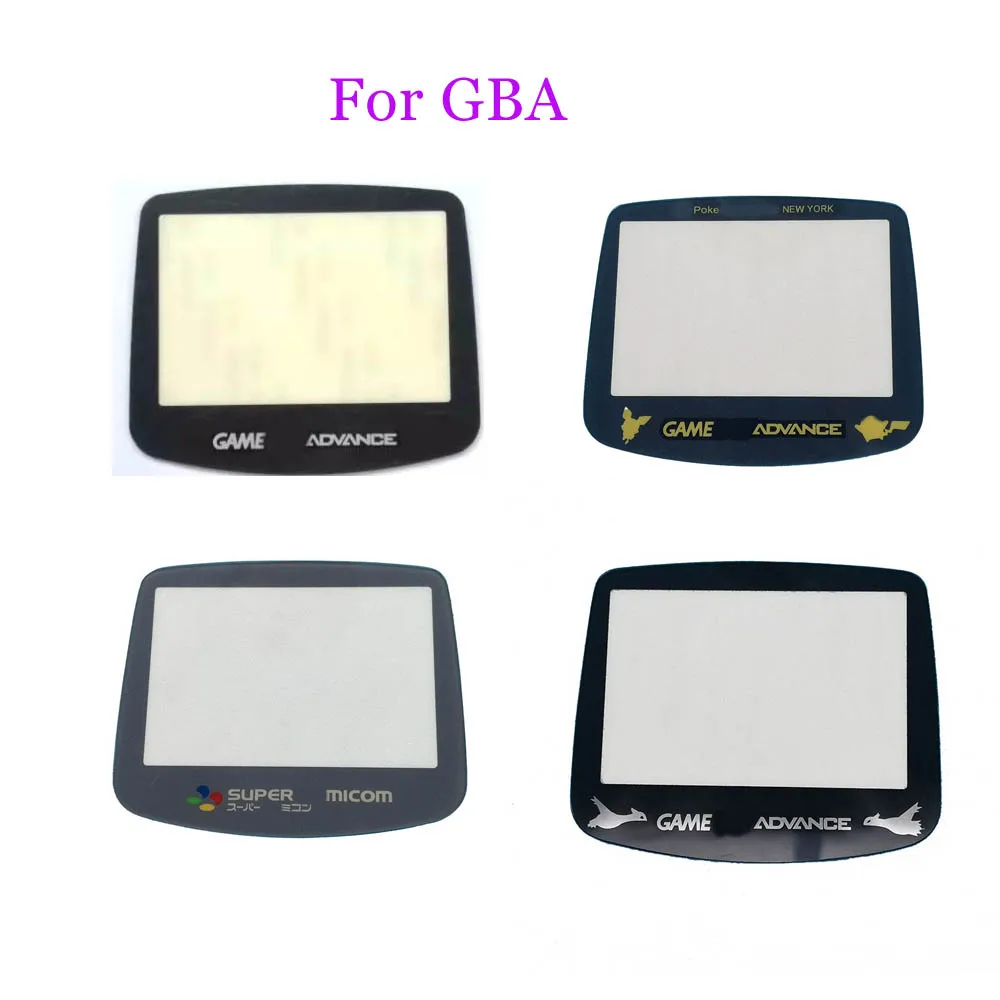 Pakeitimo Stiklo Objektyvas Veidrodis, skirta Gameboy Advance GBA Žaidimų Konsolės Ekranas Objektyvas GBA IPS Ekranas Objektyvo Dangtelio Raštas