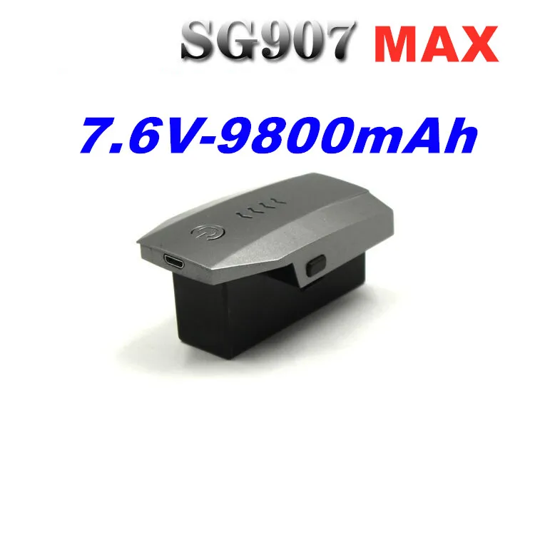 SG907 Max Drone 4K Profesional 7.6 V 9800 Mah Lipo Baterija Originalus SG907 Drone Priedai