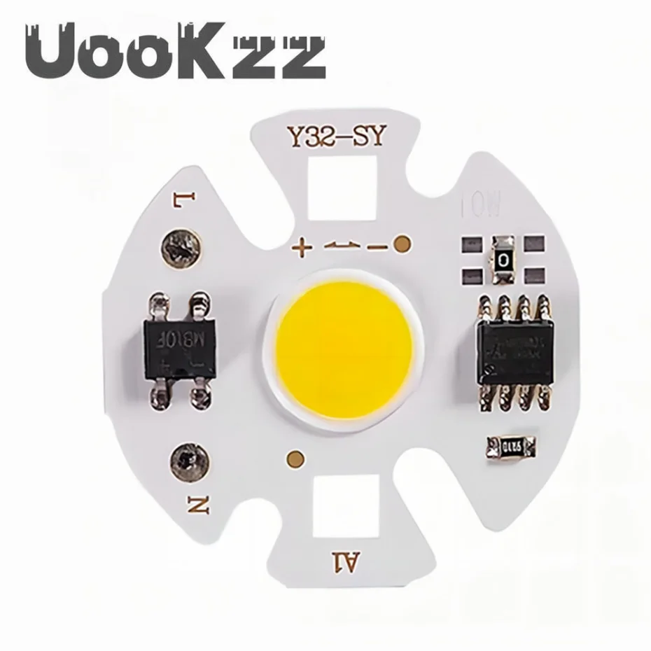 UooKzz Y32 COB LED Lustas Lempos Matrix AC 220V 3W 5W 9W 7W 12W Už Prožektorius Prožektorius nereikia Vairuoti Projektoriaus Lemputė Karoliukai