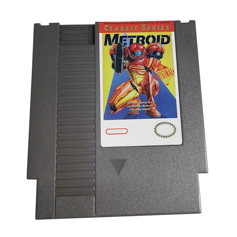 8 Bitų Žaidimas Kortelės 72 Smeigtukai Metroid NTSC Ir Pal Versijos Kasetinis Vaizdo Žaidimas NE